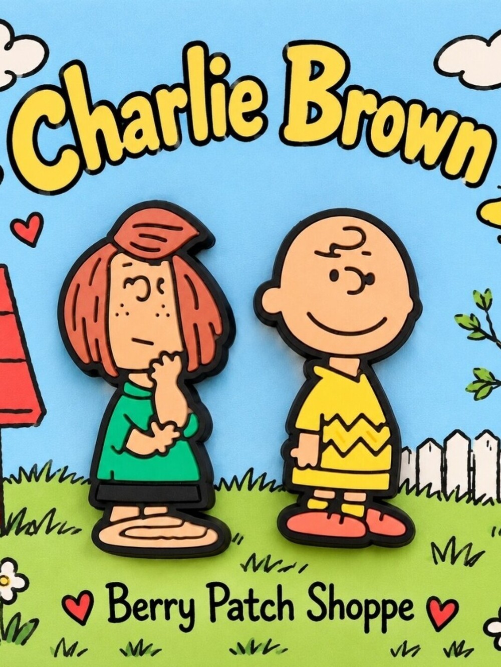 Peanuts Snoopy Charlie Brown and Peppermint Patty Craft Charms